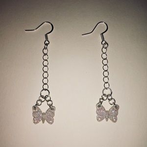 HANDMADE Butterfly earrings